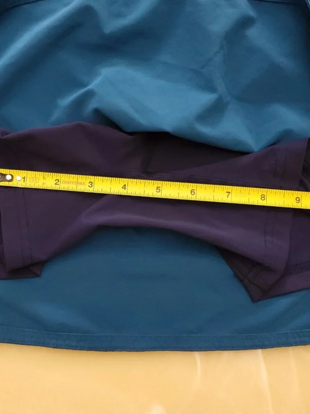 Outdoor Voices Hudson 4” Skort Teal Blue Tennis Pickleball Golf Skirt Size Small - Picture 12 of 13